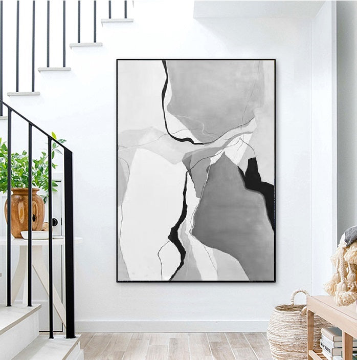 Handcrafted  Oil Paintings Acrylic paintings On Canvas Abstract paintings Wall Art MA1336