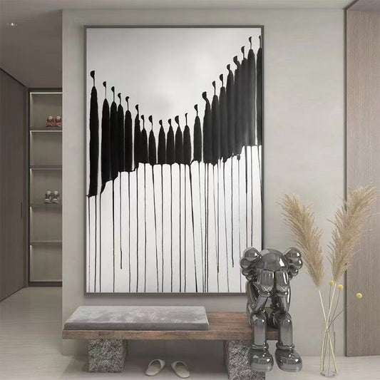 Handcrafted  Oil Paintings Acrylic paintings On Canvas Abstract paintings Wall Art MA1342