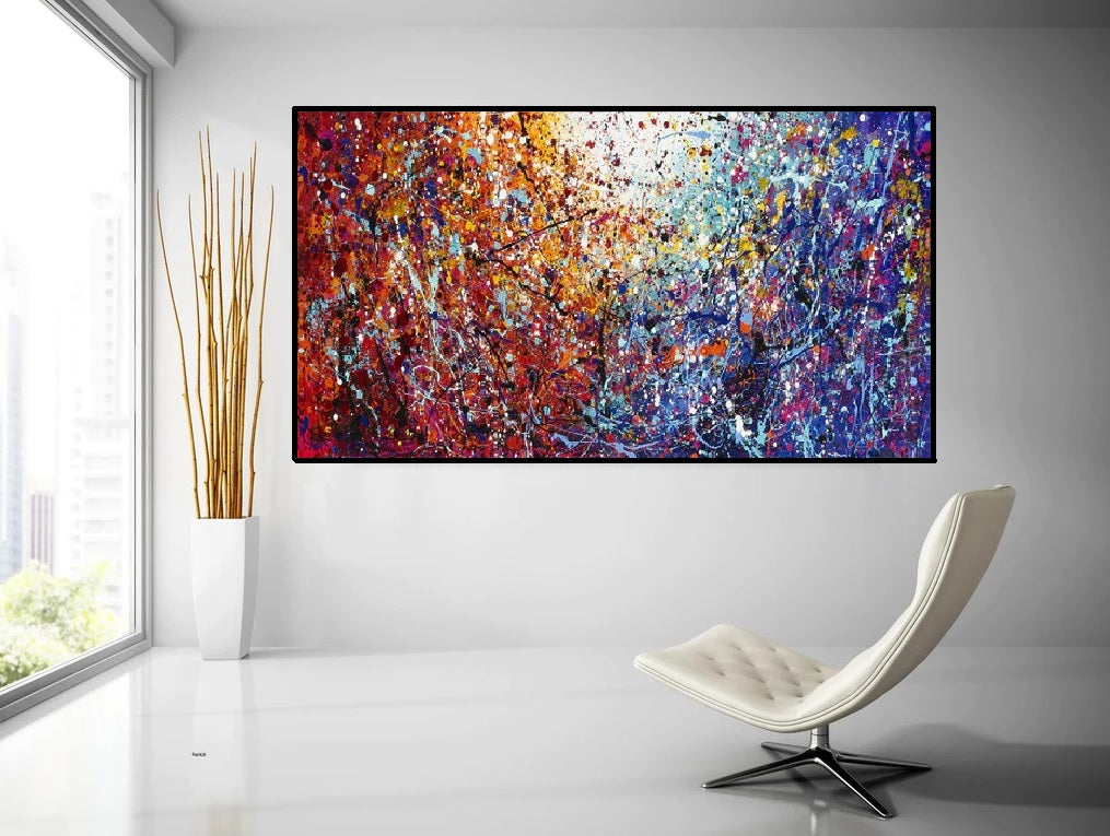 Handcrafted  Oil Paintings Acrylic paintings On Canvas Abstract paintings Wall Art MA1349