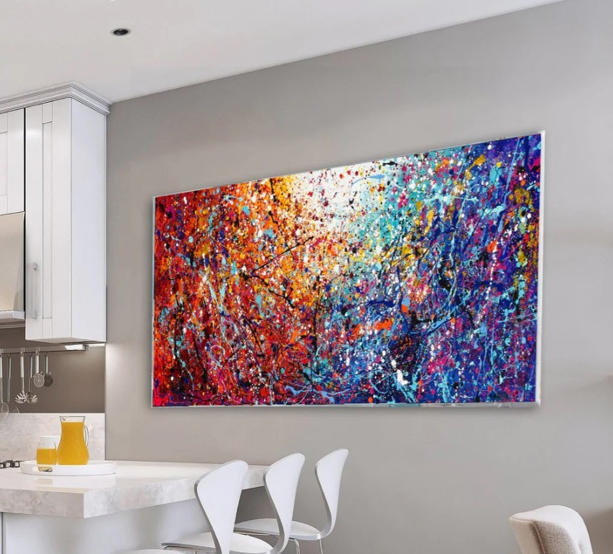 Handcrafted  Oil Paintings Acrylic paintings On Canvas Abstract paintings Wall Art MA1349
