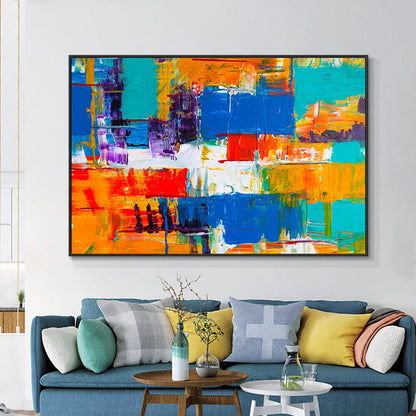 Handcrafted Abstract Painting Fine Art For Homedecor MA1355