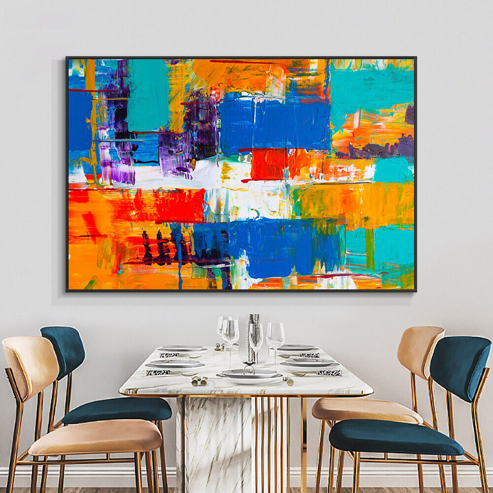 Handcrafted Abstract Painting Fine Art For Homedecor MA1355