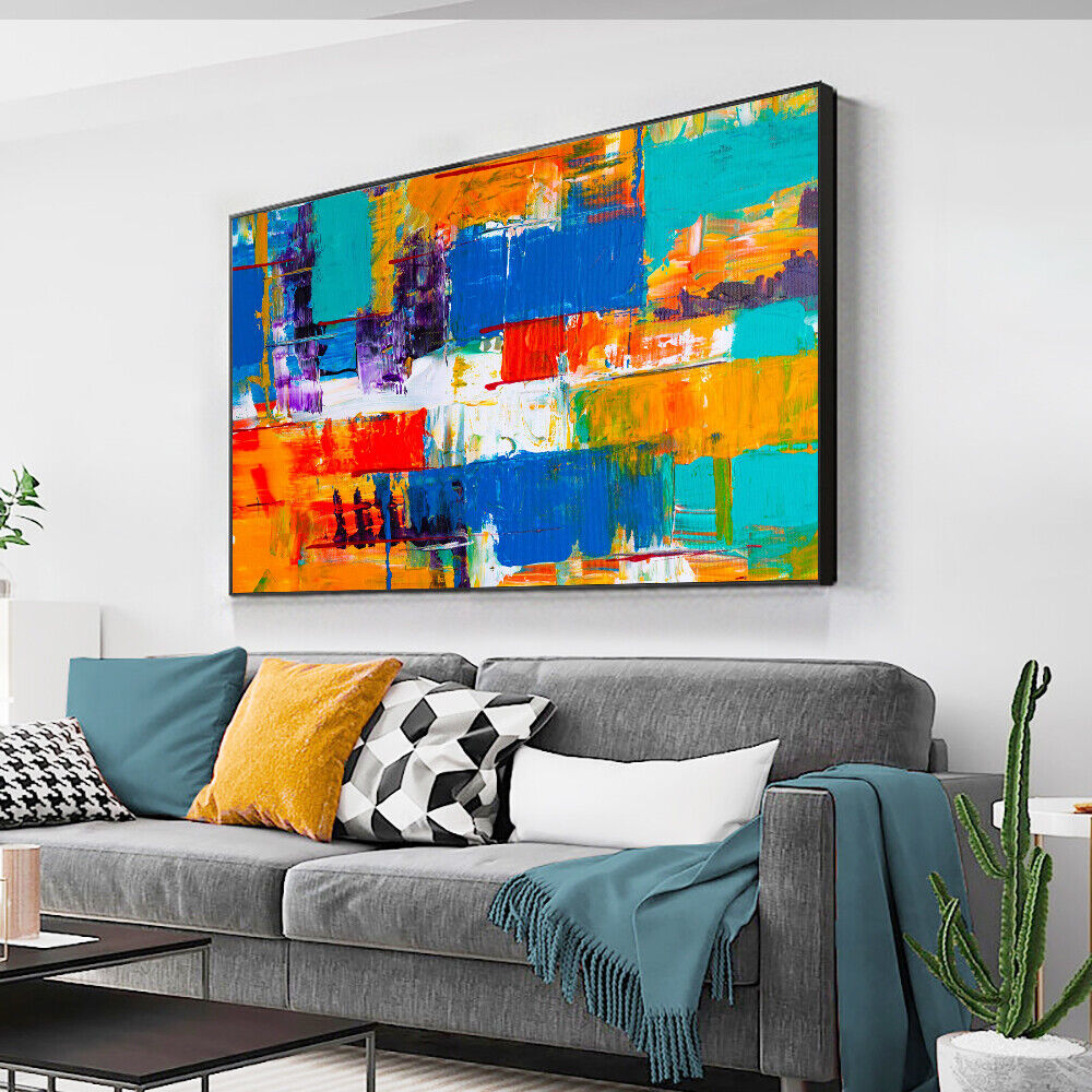 Handcrafted Abstract Painting Fine Art For Homedecor MA1355