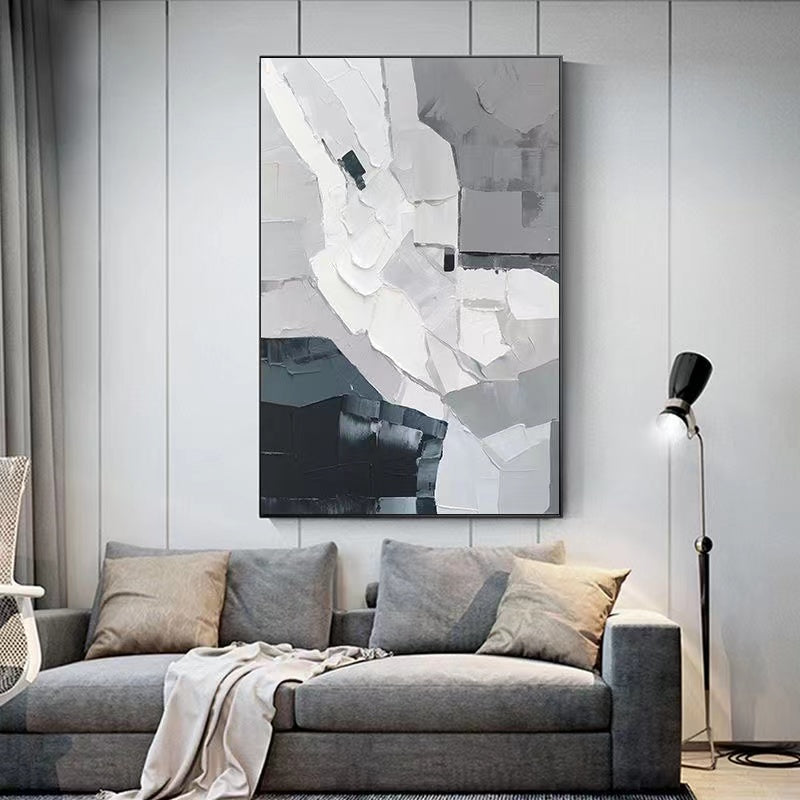 Handcrafted Abstract Painting Fine Art For Homedecor MA1359