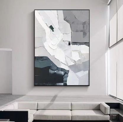 Handcrafted Abstract Painting Fine Art For Homedecor MA1359