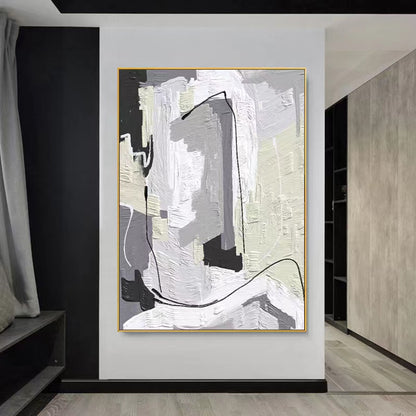 Handcrafted Abstract Painting Fine Art For Homedecor MA1372