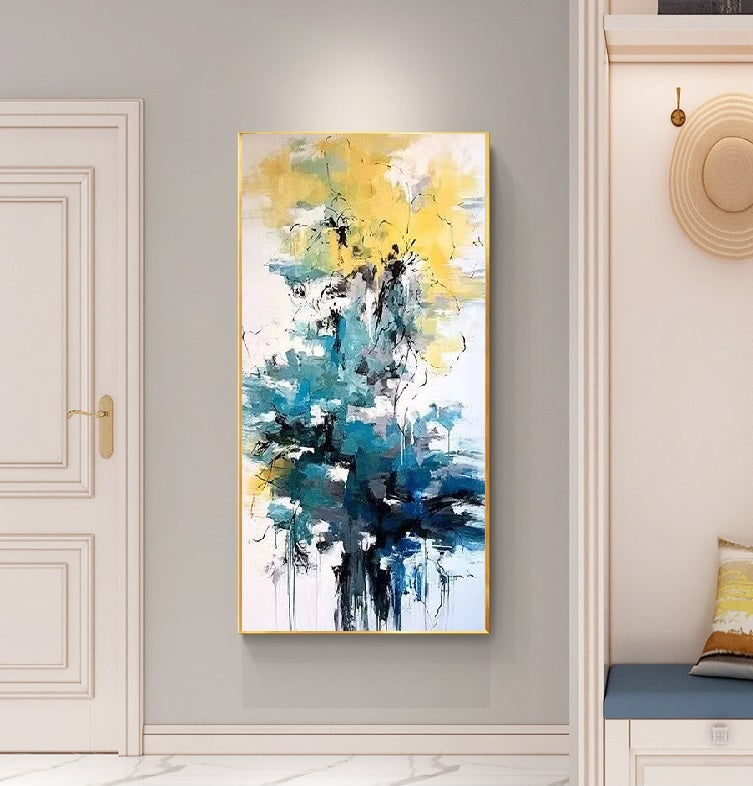 Handcrafted  Oil Paintings Acrylic paintings On Canvas Abstract paintings Wall Art MA1376