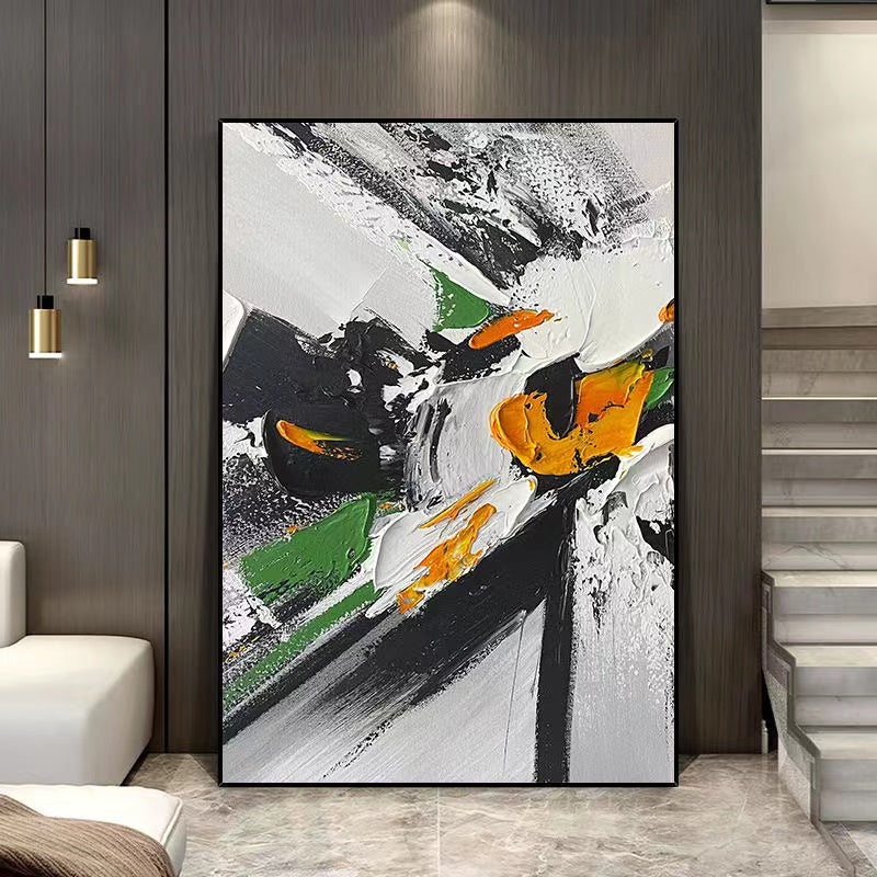 Handcrafted Abstract Painting Fine Art For Homedecor MA1389