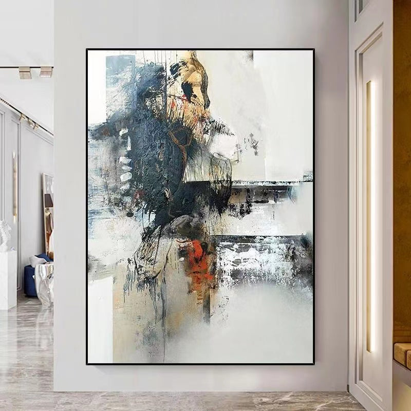 Handcrafted Abstract Painting Fine Art For Homedecor MA1398