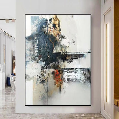 Handcrafted Abstract Painting Fine Art For Homedecor MA1398