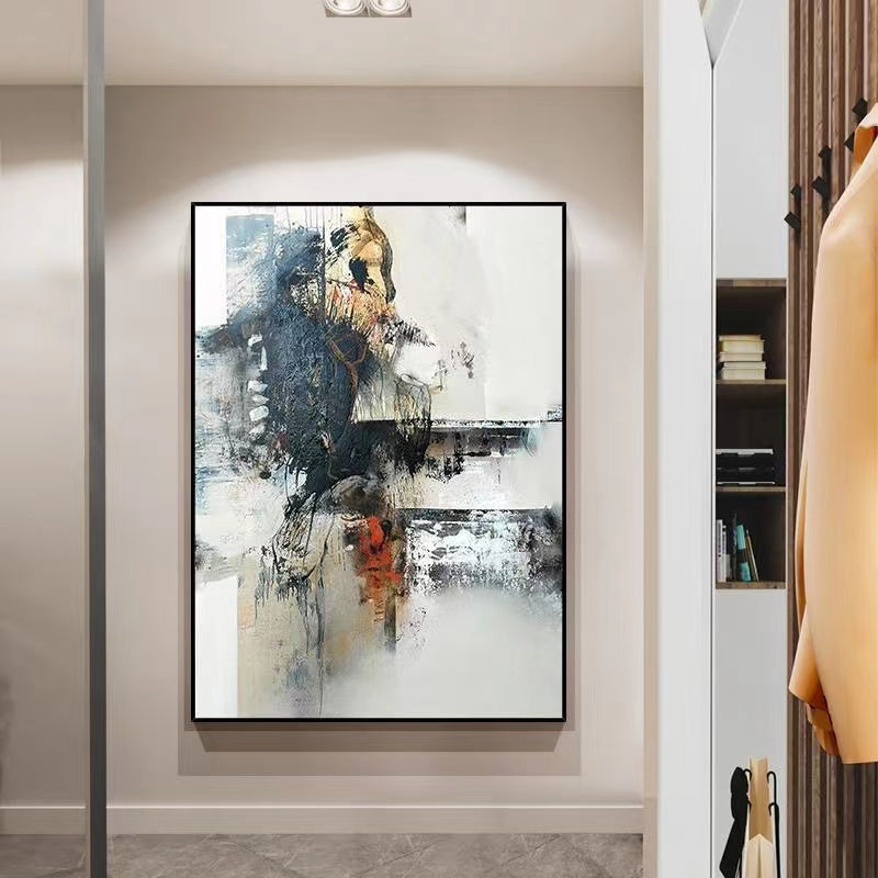 Handcrafted Abstract Painting Fine Art For Homedecor MA1398
