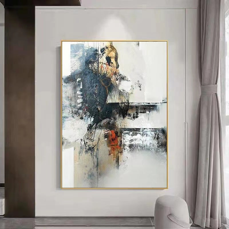 Handcrafted Abstract Painting Fine Art For Homedecor MA1398