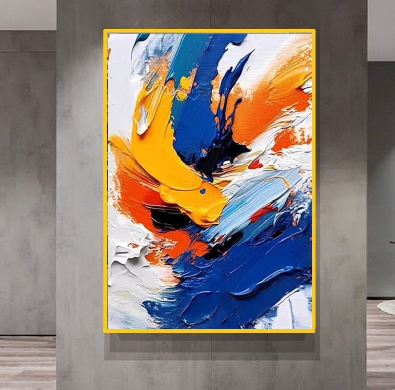 Handcrafted  Oil Paintings Acrylic paintings On Canvas Abstract paintings Wall Art MA1408