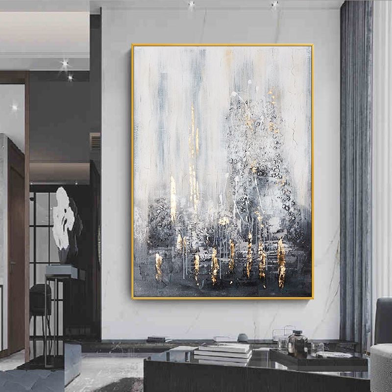 Handcrafted Abstract Painting Fine Art For Homedecor MA1431