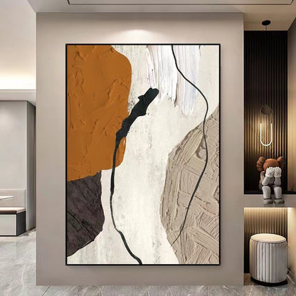 Handcrafted Abstract Painting Fine Art For Homedecor MA1459