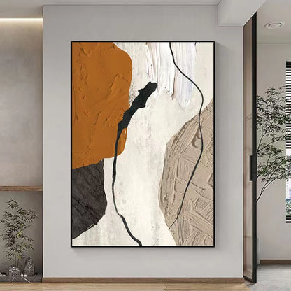 Handcrafted Abstract Painting Fine Art For Homedecor MA1459