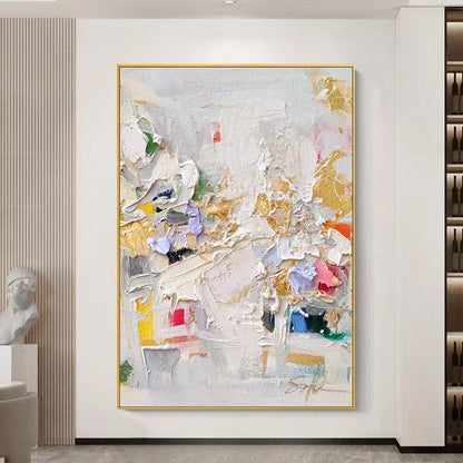 Handcrafted Abstract Painting Fine Art For Homedecor MA1491