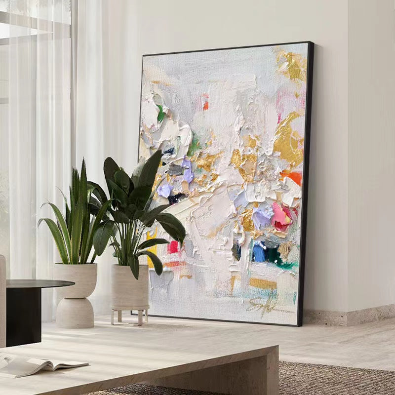 Handcrafted Abstract Painting Fine Art For Homedecor MA1491