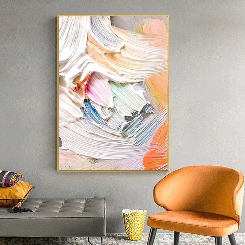 Handcrafted Abstract Painting Fine Art For Homedecor MA1493