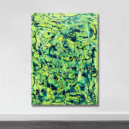 Handcrafted Abstract Painting Fine Art For Homedecor MA1525