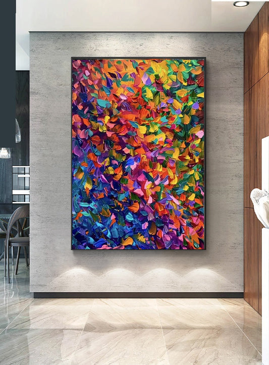 Handcrafted  Oil Paintings Acrylic paintings On Canvas Abstract paintings Wall Art MA1540
