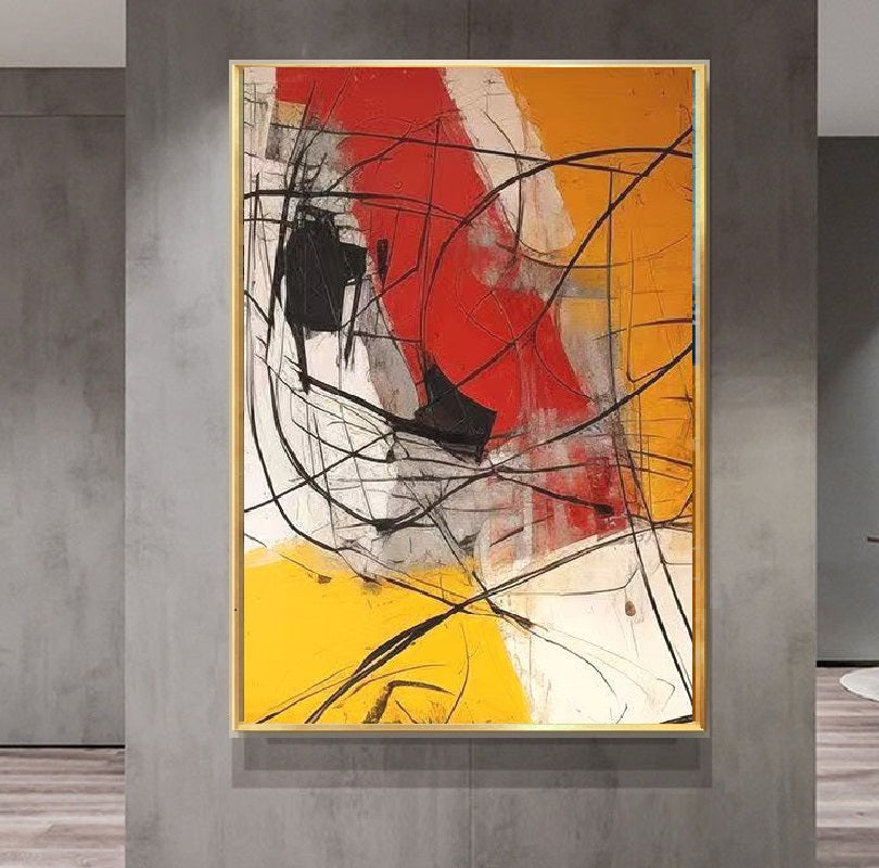 Handcrafted  Oil Paintings Acrylic paintings On Canvas Abstract paintings Wall Art MA1556