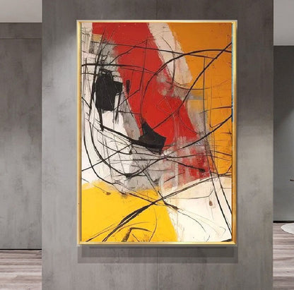 Handcrafted  Oil Paintings Acrylic paintings On Canvas Abstract paintings Wall Art MA1556
