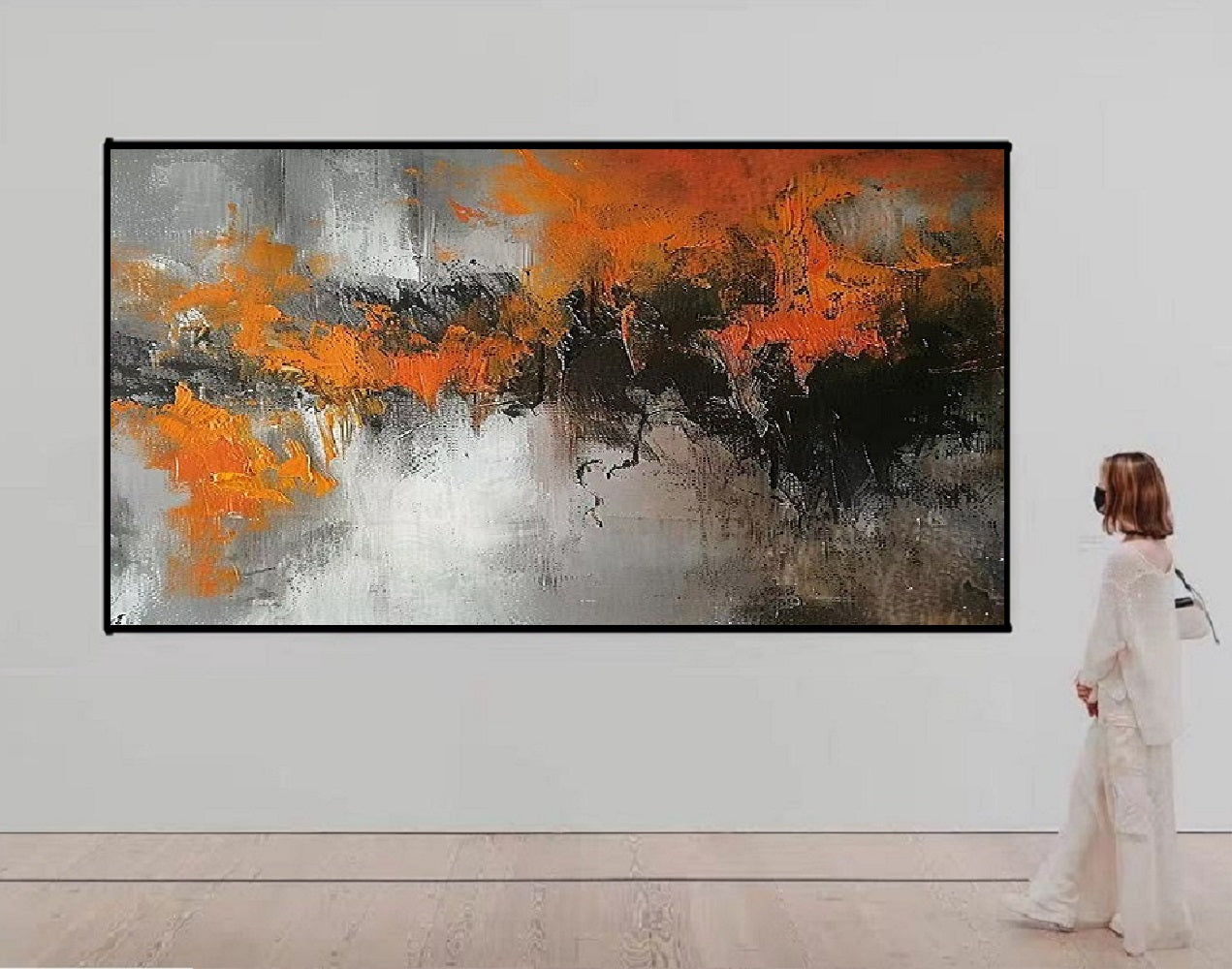 Handcrafted  Oil Paintings Acrylic paintings On Canvas Abstract paintings Wall Art MA1573
