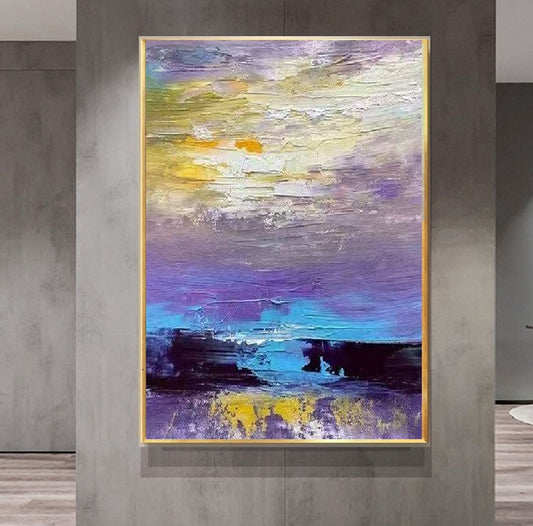 Handcrafted  Oil Paintings Acrylic paintings On Canvas Abstract paintings Wall Art MA1577