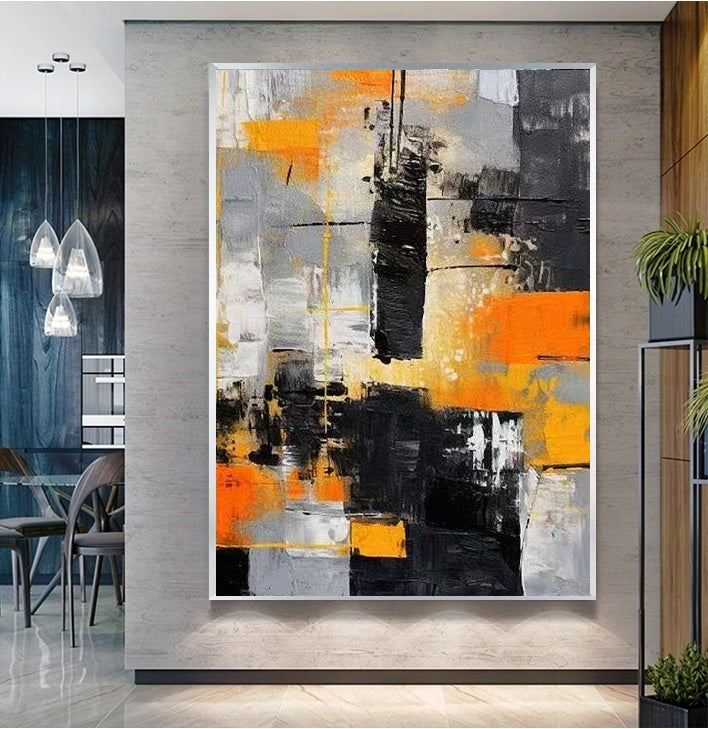 Handcrafted Abstract Painting Fine WallArt For Homedecor MA1583
