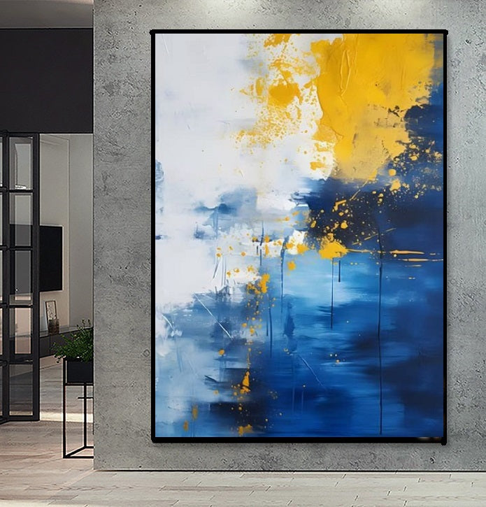 Handcrafted  Oil Paintings Acrylic paintings On Canvas Abstract paintings Wall Art MA1587A