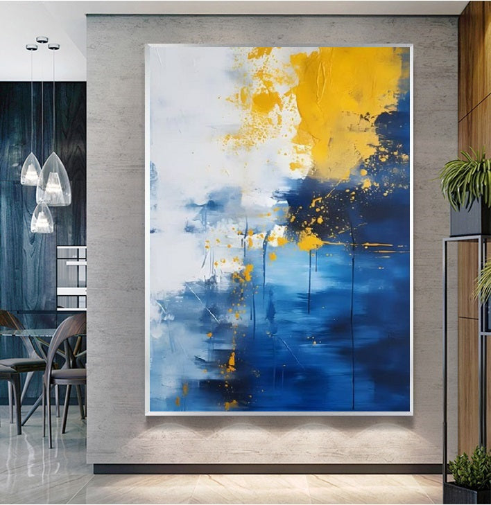 Handcrafted  Oil Paintings Acrylic paintings On Canvas Abstract paintings Wall Art MA1587A
