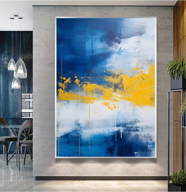Handcrafted  Oil Paintings Acrylic paintings On Canvas Abstract paintings Wall Art MA1587B