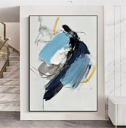 Handcrafted Abstract Painting Fine Art For Homedecor MA1590