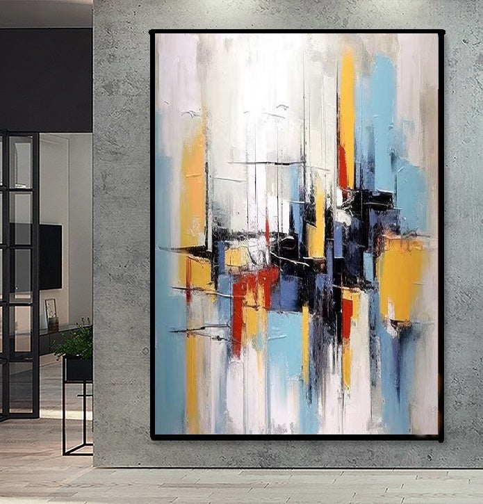 Handcrafted  Oil Paintings Acrylic paintings On Canvas Abstract paintings Wall Art MA1597A
