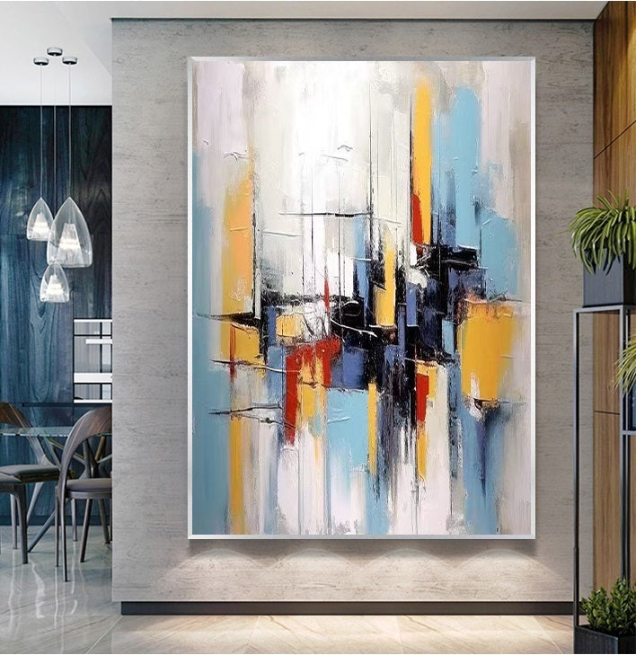 Handcrafted  Oil Paintings Acrylic paintings On Canvas Abstract paintings Wall Art MA1597A