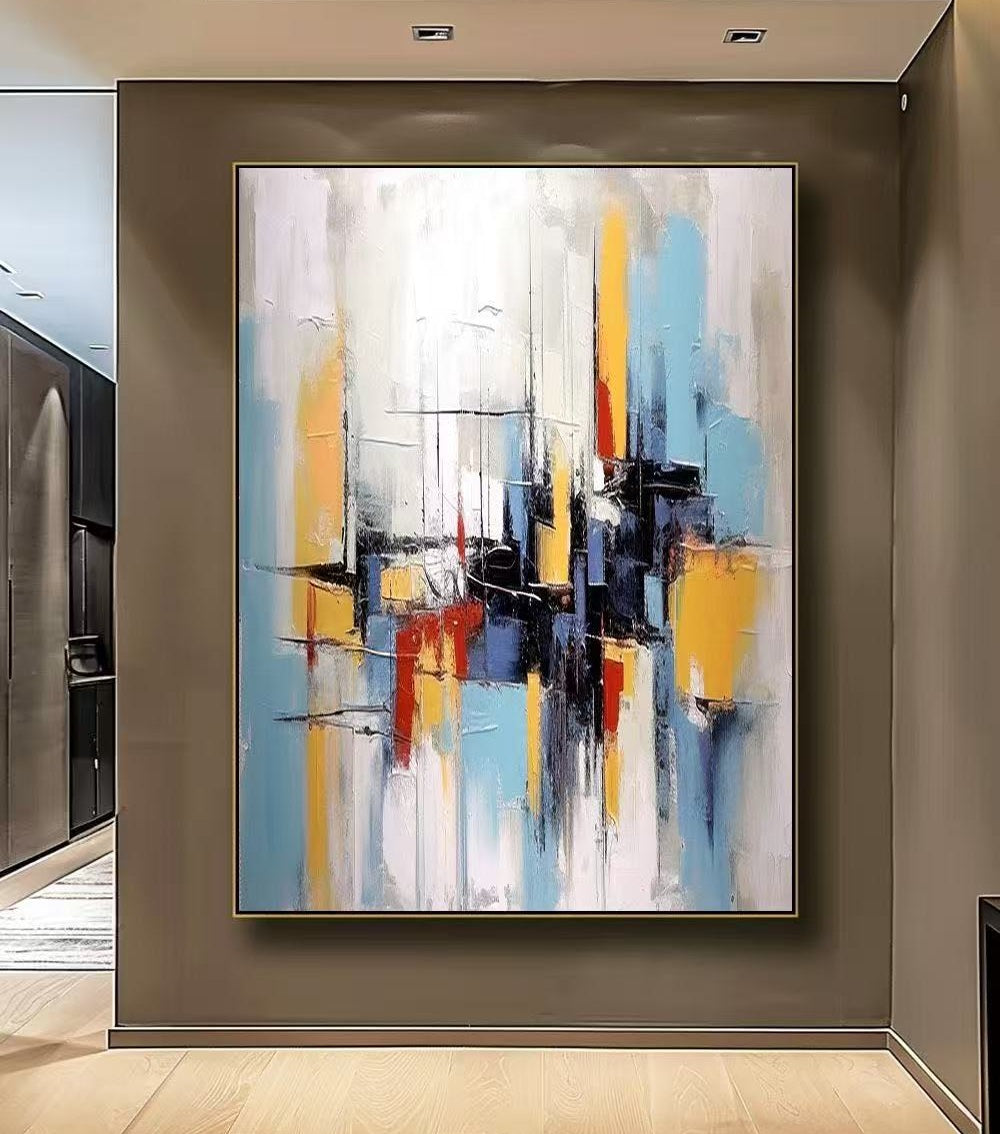 Handcrafted  Oil Paintings Acrylic paintings On Canvas Abstract paintings Wall Art MA1597A