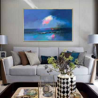 Handcrafted Abstract Painting Fine WallArt For Homedecor MA1613