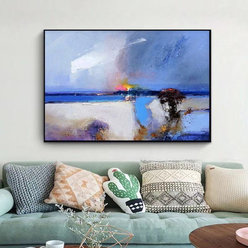 Handcrafted Abstract Painting Fine WallArt For Homedecor MA1615