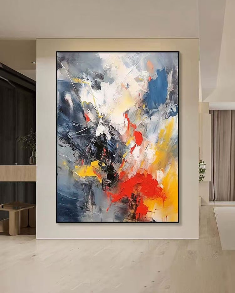 Handcrafted  Oil Paintings Acrylic paintings On Canvas Abstract paintings Wall Art MA1617