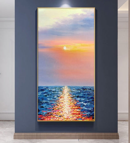Handcrafted Modern Painting Fine Art For Homedecor MB1008