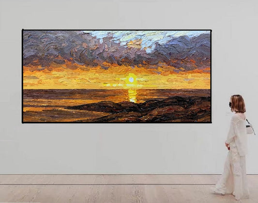 Handcrafted Modern Painting Fine Art For Homedecor MB1009