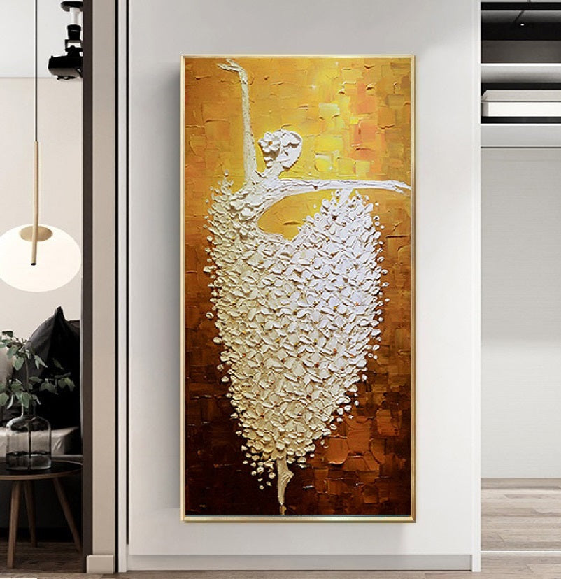 Handcrafted Modern Painting Fine Art For Homedecor MB1010