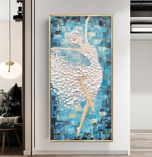 Handcrafted Modern Painting Fine Art For Homedecor MB1011