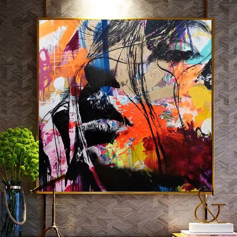 Handcrafted Modern Painting Fine Art For Homedecor MB1042