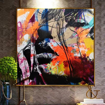 Handcrafted Modern Painting Fine Art For Homedecor MB1042