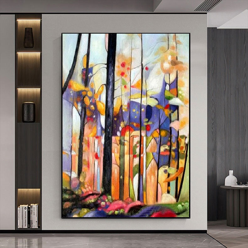 Handcrafted  Oil Paintings Acrylic paintings On Canvas Abstract Paintings Modern Art MB1049