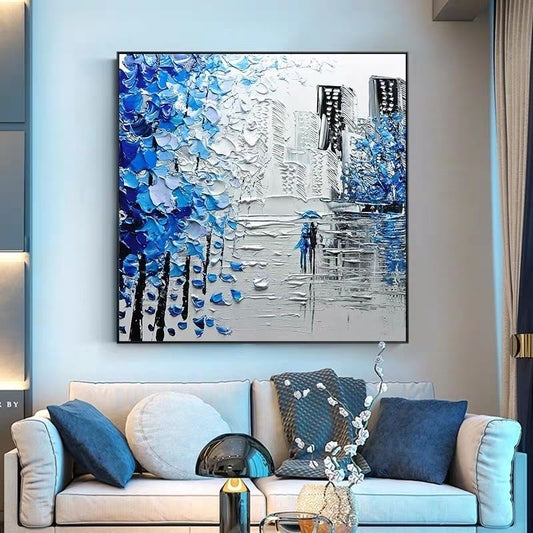Handcrafted Modern Painting Fine Art For Homedecor MB1073