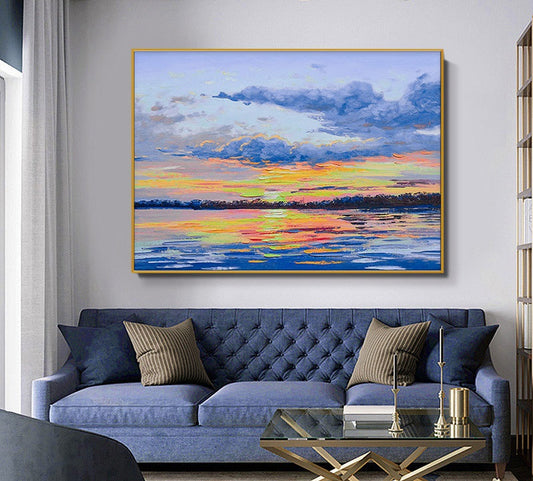 Handcrafted Modern Painting Fine Art For Homedecor MB1080