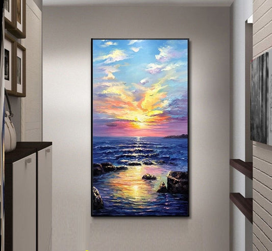 Handcrafted Modern Painting Fine Art For Homedecor MB1081